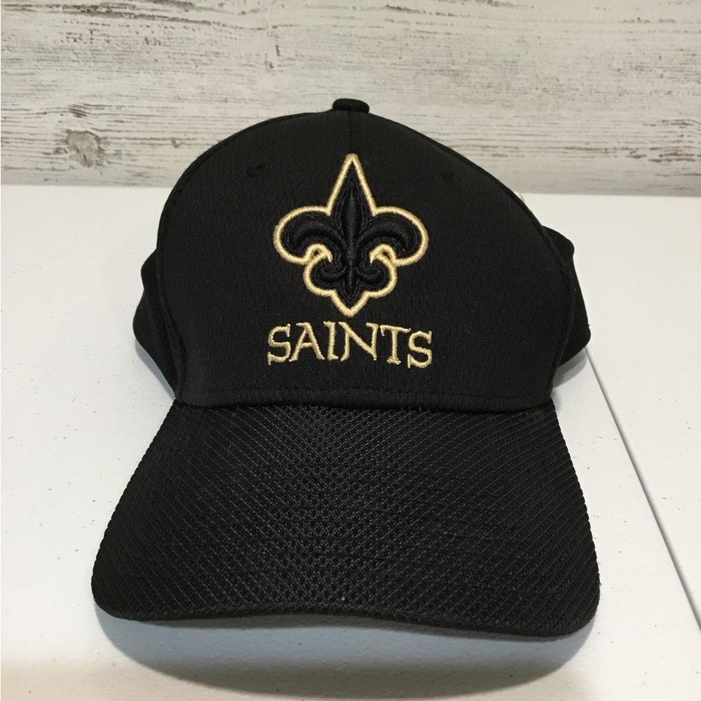 NFL New Orleans Saints 39THIRTY Stretch Fit Hat Size Small/Medium